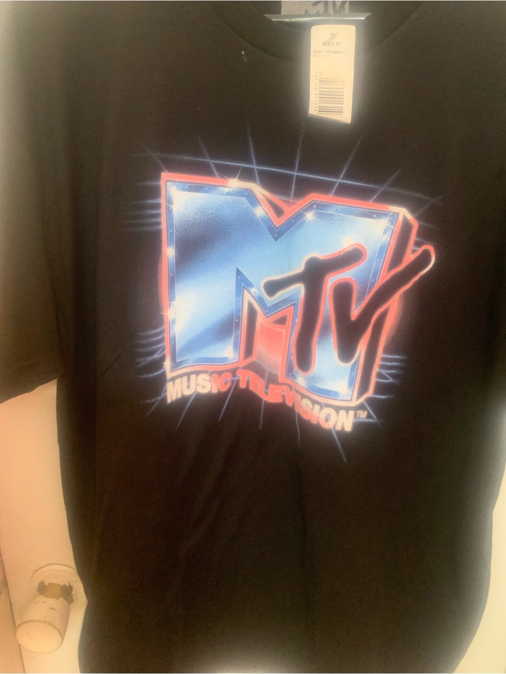 Men's T-shirt with MTV logo